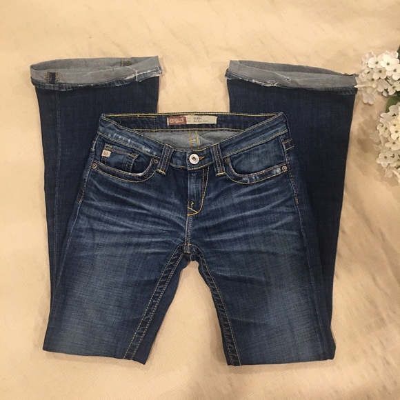 Big Star Denim - Big Star Jeans Size 26, Alexa Mid Rise Flare